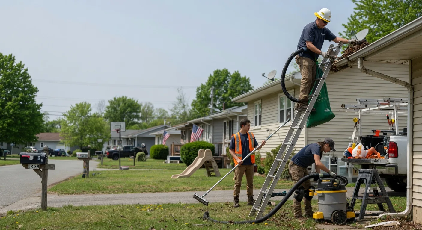 Gutter Installation in West Portsmouth, OH near me
